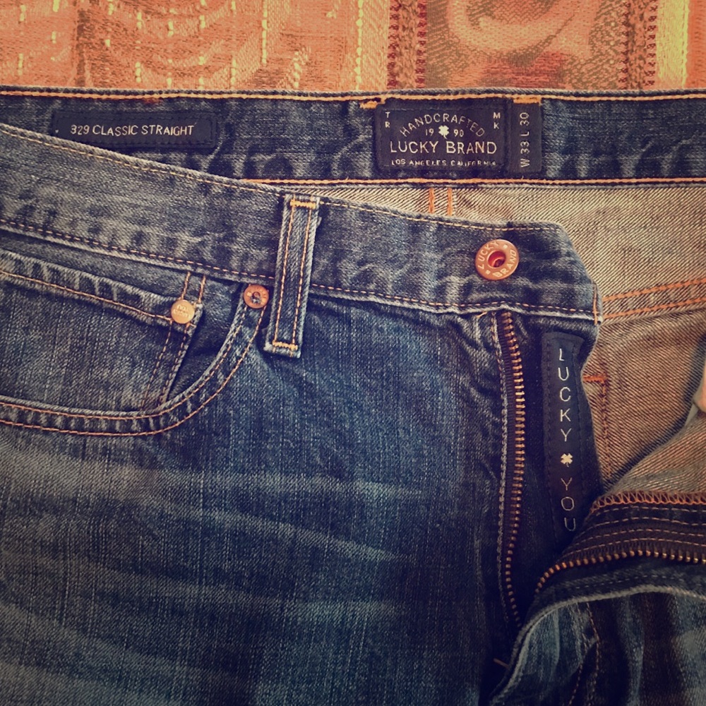 Lucky Brand 396 Classic Straight Jeans